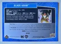 Black Adam Upper Deck 2023-24 #4 Back