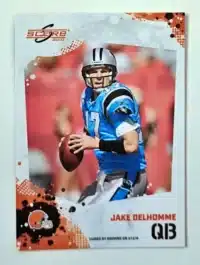 Score 2010 Cleveland Browns Singles-Jake Delhomme #66