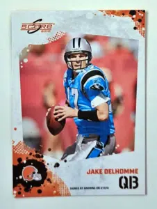 Score 2010 Cleveland Browns Singles-Jake Delhomme #66