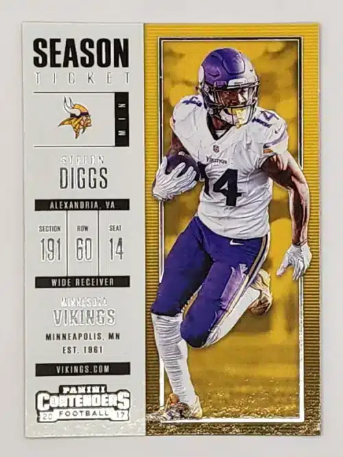 Panini Contenders 2017 Minnesota Vikings Singles