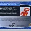 The Flash Wally West UD 2023-24 #12 Back