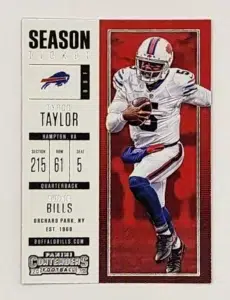 Panini Contenders 2017 Bills-Tyrod Taylor #89