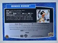 Wonder Woman Upper Deck 2023-24 #3 back