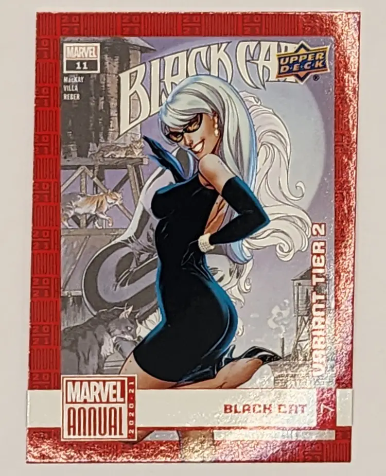 Black Cat Marvel Annual 2020 Variant Tier 2 Card #7