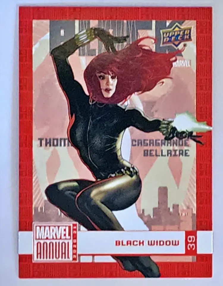 Black Widow Marvel Annual 2020-21 card #39
