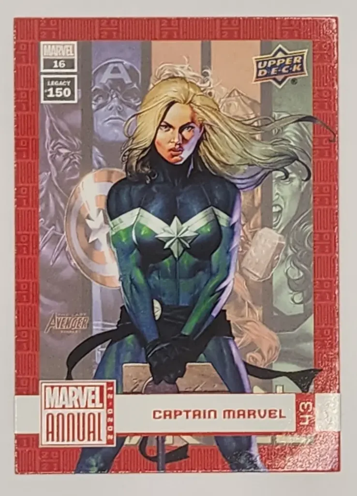 Captain Marvel Marvel Annual 2020-21 card #43