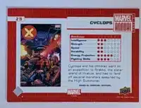 Cyclops Marvel Annual 2020-21 card #23 Back