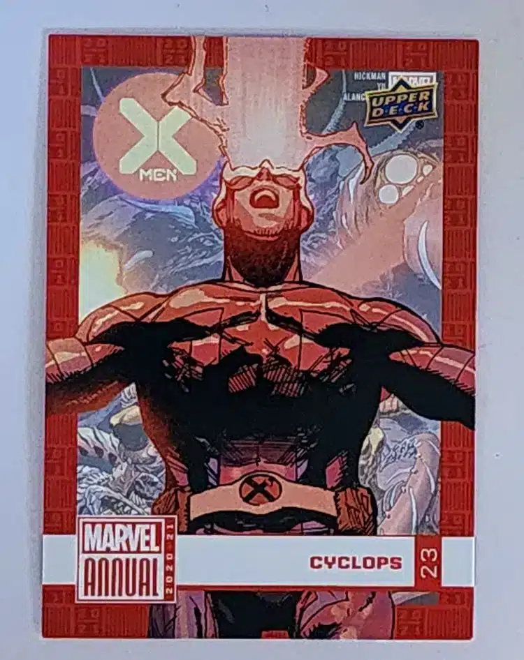 Cyclops Marvel Annual 2020-21 card #23