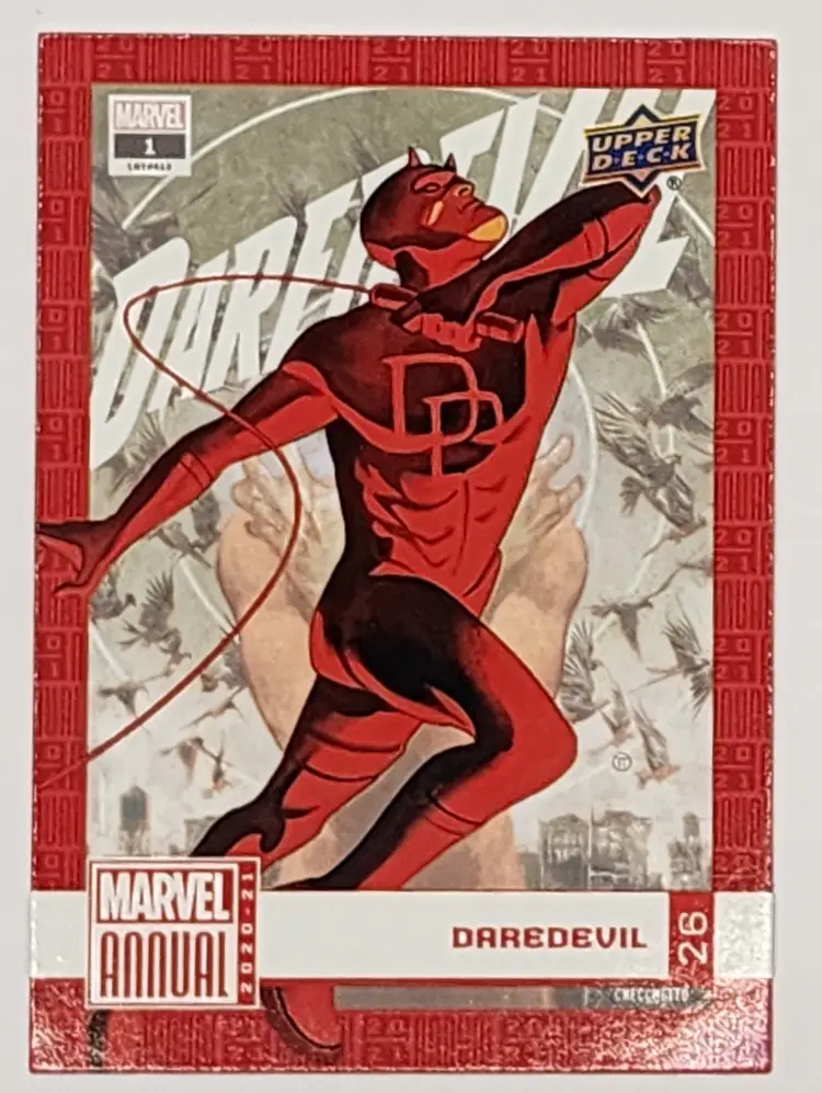Daredevil Marvel Annual 2020-21 Upper Deck #26