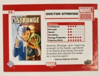 Doctor Strange Marvel Annual 2020-21 card #33 Back