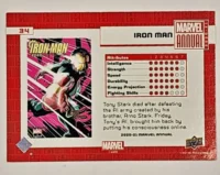 Iron Man Marvel Annual 2020-21 card #34 Back