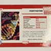 Northstar Marvel Annual 2020-21 Variant Tier 1 card #49 Back