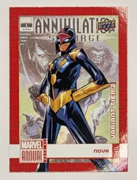 Nova Marvel Annual 2020-21 Variant Tier 2 card #45
