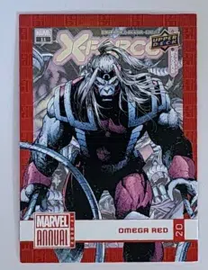 Omega Red Marvel Annual 2020-21 card #20