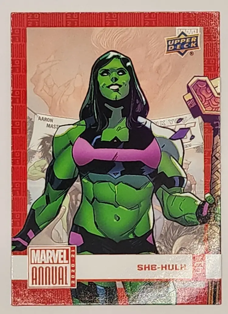 She-Hulk Marvel Annual 2020-21 card #41