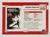 Sword Master Marvel Annual 2020-21 #31 Back