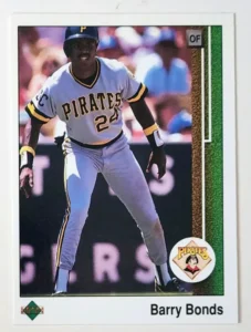 Barry Bonds Upper Deck 1989 Card #440