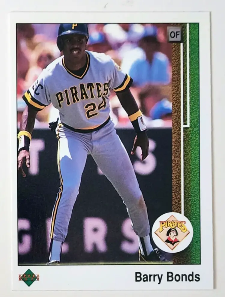 Barry Bonds Upper Deck 1989 Card #440