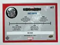 Ant-Man Marvel Beginnings 2022 #87 Red Border Back