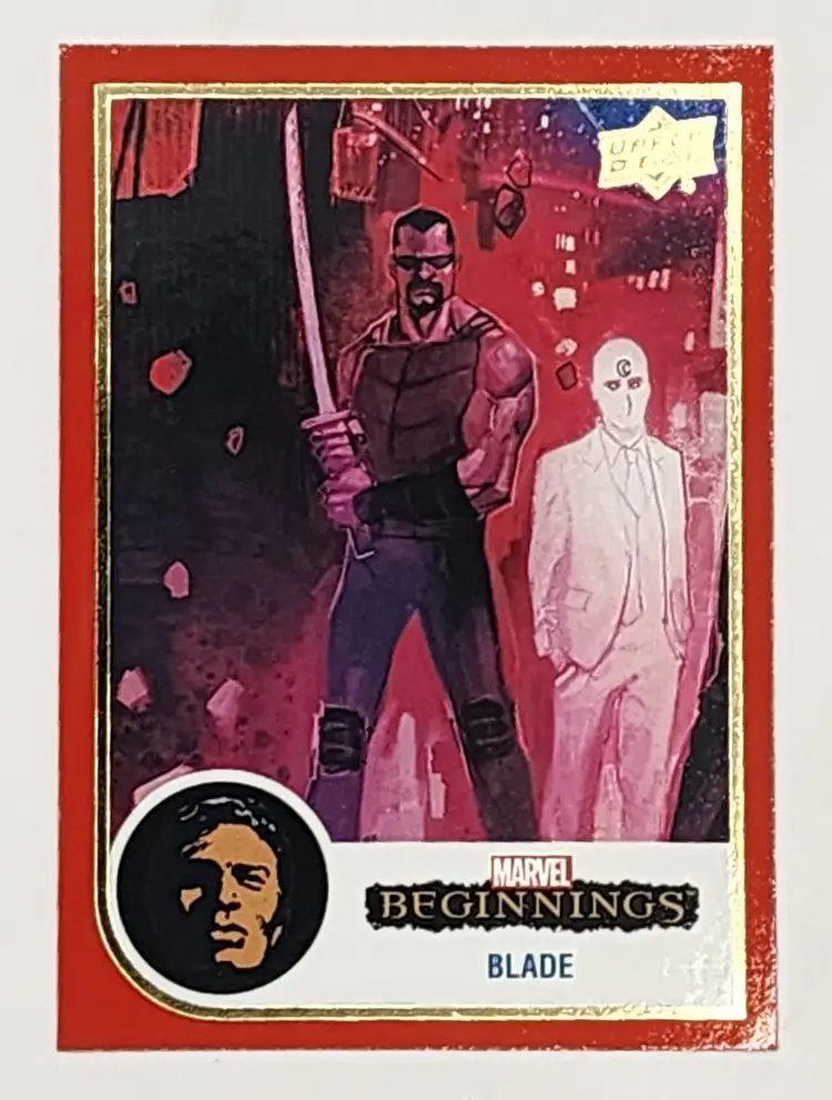 Blade Marvel Beginnings 2022 #60 Red Border