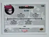 Blink Marvel Beginnings 2022 #134 back