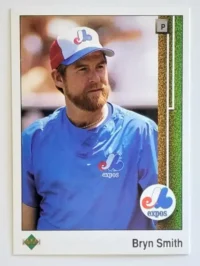 Upper Deck 1989 Montreal Expos- Bryn Smith #78
