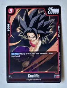 Caulifla Dragon Ball Fusion World 2024 Card #FB01-006