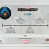Cloak Marvel Beginnings 2022 Card #97 back