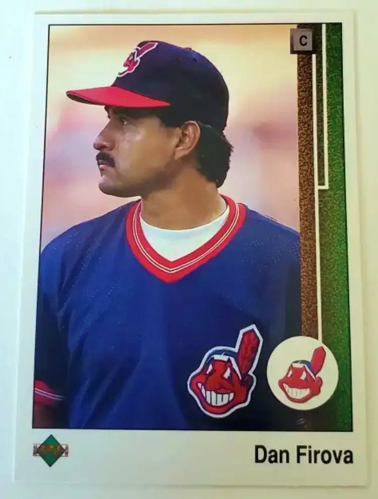 Upper Deck 1989 Cleveland Indians-Dan Firova #32