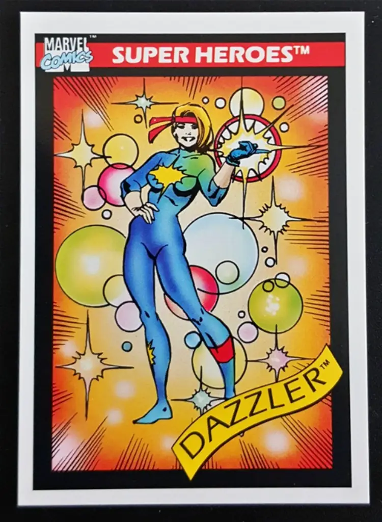 Dazzler 1990 Impel Marketing Card #13