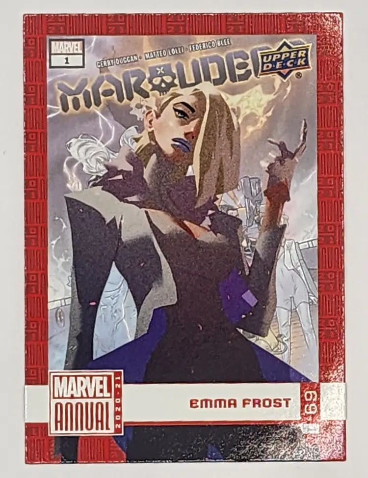 Emma Frost Marvel Annual 2020-21 Card #69