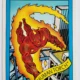 Human Torch Marvel 1990 Card #33