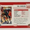 Ms Marvel Marvel Annual 2020-21 Card #72 back