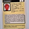Phoenix Marvel Comics 1990 Card #11 Back