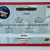 Puck Marvel Beginnings 2022 #105 Red Border Back