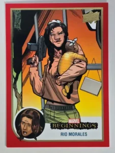 Rio Morales Marvel Beginnings 2022 #163 Red Border