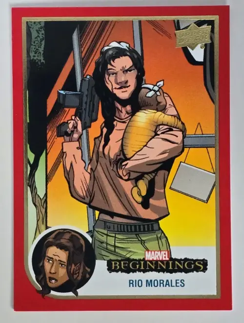 Rio Morales Marvel Beginnings 2022 #163 Red Border
