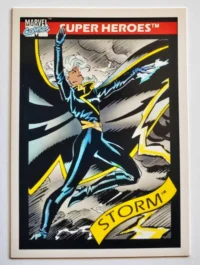 Storm Marvel 1990 Card #24