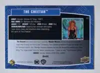 The Cheetah Upper Deck 2023-24 Card #33 back