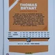Donruss Optics 2019 Washington Wizards-Thomas Bryant #129 back