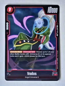 Vados Dragon Ball Fusion World 2024 Card #FB01-003