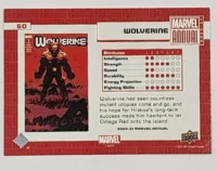 Wolverine Marvel Annual 2020-21 card #50 Back