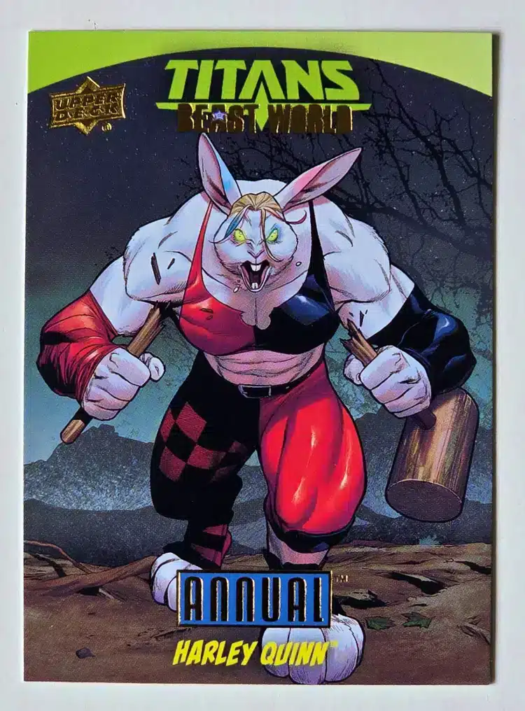 Harley Quinn Titans Beast World UD-2023-24 Card#BW-9