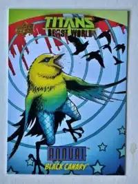 Black Canary Titans Beast World UD-2023-24 Card #BW-15