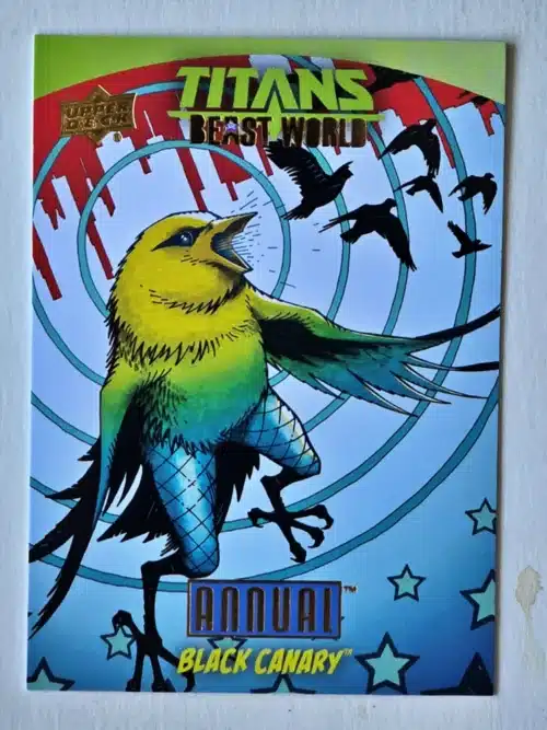 Black Canary Titans Beast World UD-2023-24 Card #BW-15