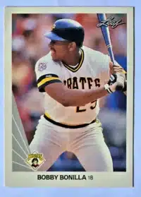 Bobby Bonilla Leaf 1990 Card #196