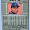 Bobby Bonilla Leaf 1990 Card #196 Back