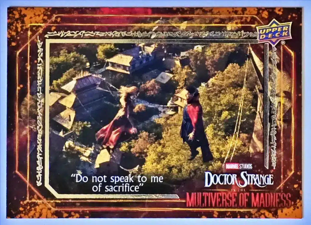 Dr Strange Multiverse of Madness Card 10 Upper Deck 2023