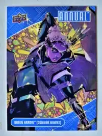 Green Arrow Conner Hawke Upper Deck 2023-24 Card #90 Blue