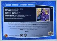 Green Arrow Conner Hawke Upper Deck 2023-24 Card #90 Blue Back